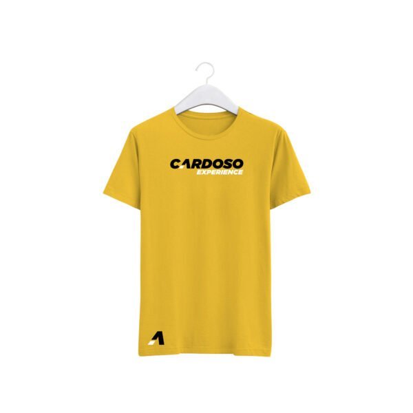 CAMISETA LOGO CARDOSO AMARILLA