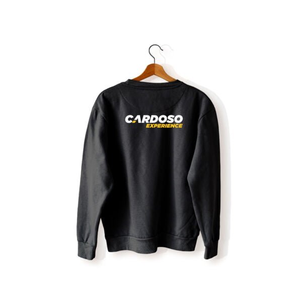 SUDADERA NEGRA CARDOSO BACK